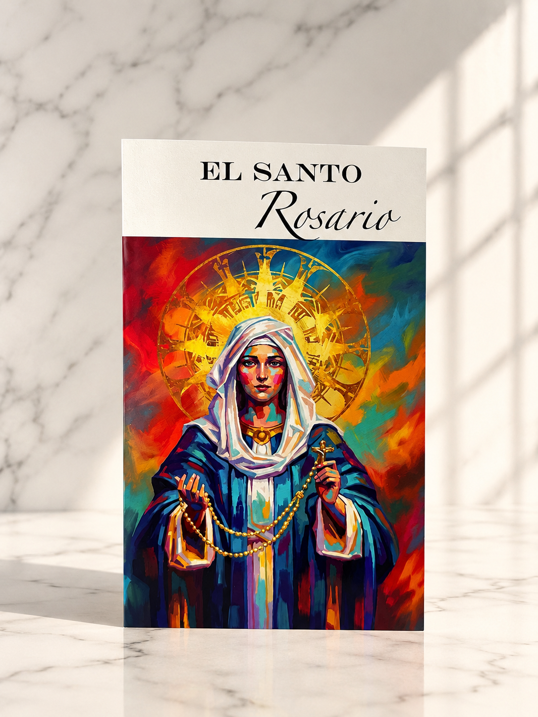 Tarjeta de Oración El Santo Rosario