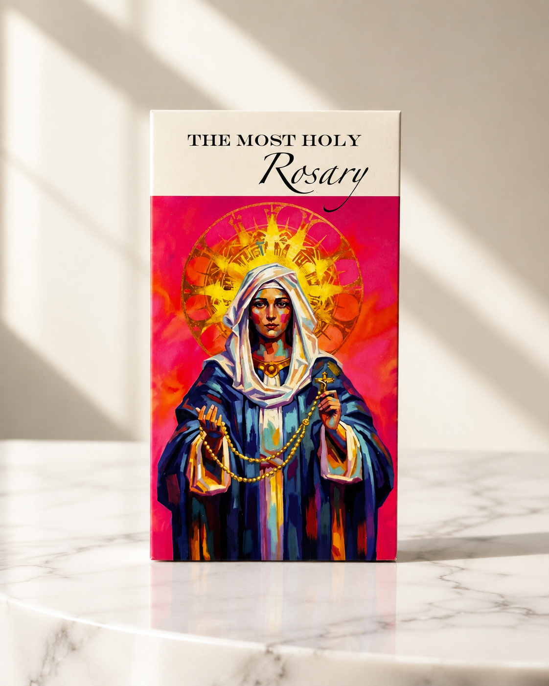Most Holy Rosary Prayer Card