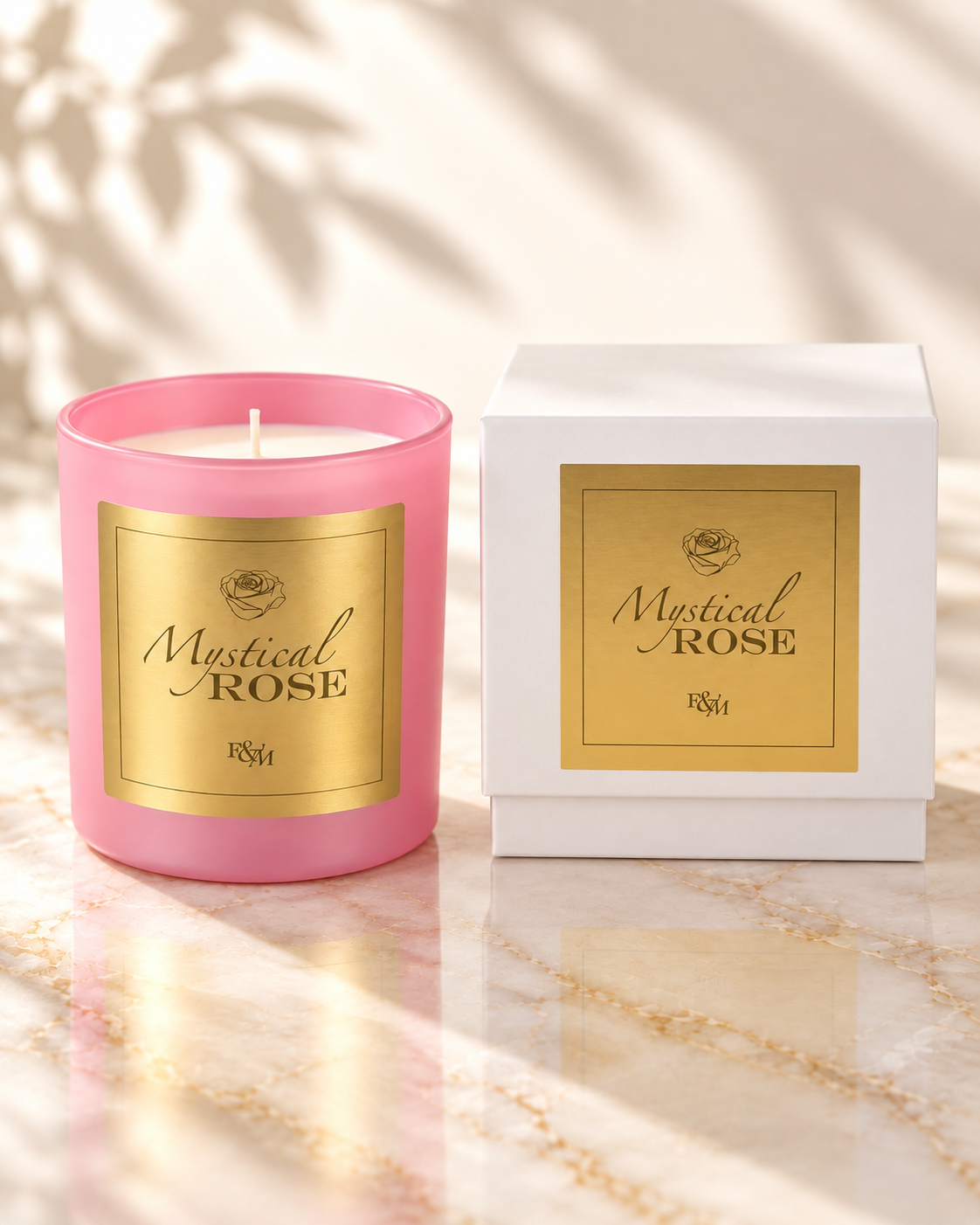 Mystical Rose Candle