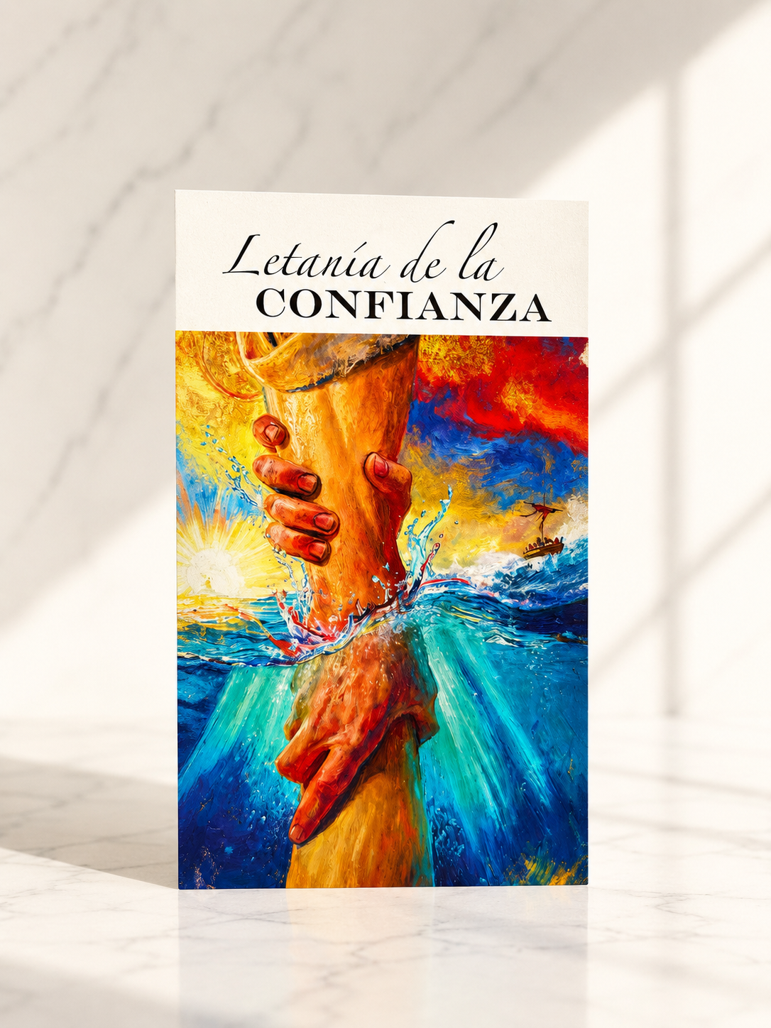 Tarjeta de Oración Letanía de la Confianza