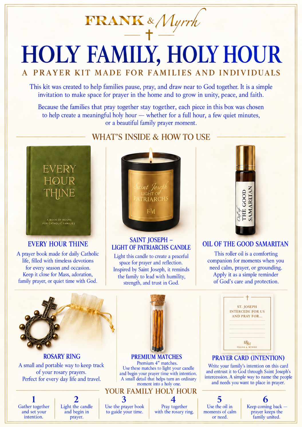 Holy Family, Holy Hour Box