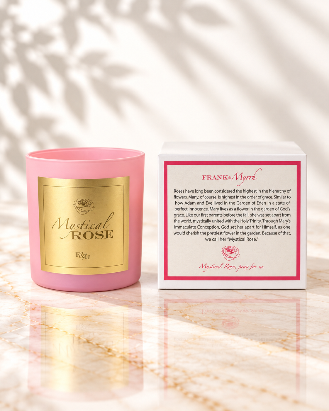 Mystical Rose Candle