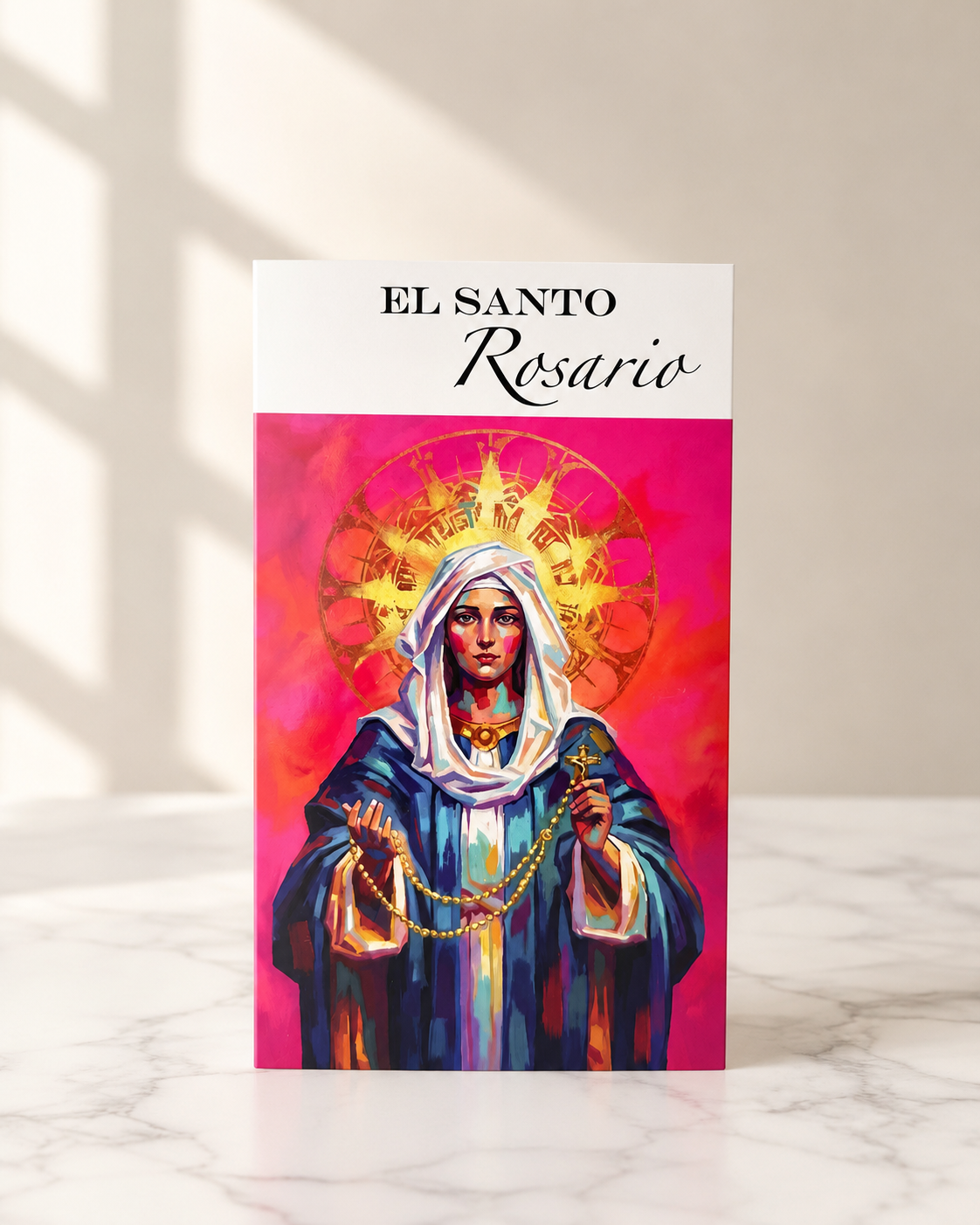 Tarjeta de Oración El Santo Rosario