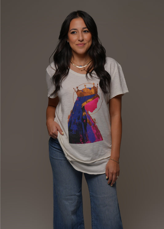 Radiant Mother Ruffle Tee